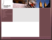 Tablet Screenshot of dommusik-sg.ch